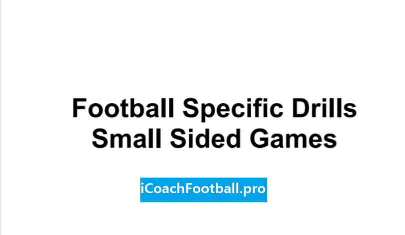 small sided games ssg football